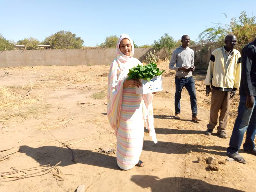 Growing food for inmates